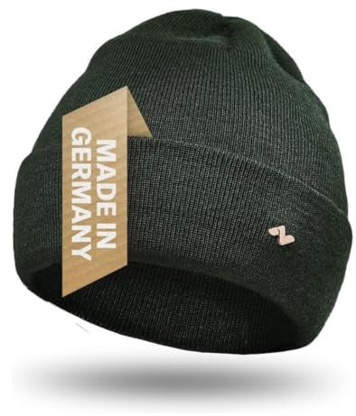 NYTTED® Merino Mütze Herren & Damen | 100% feinste Merinowolle | schön warm, weich & Strechy | Wollmütze Herren & Damen | Wintermütze Herren & Damen | Strickmütze für Herren & Damen | Merino Herren