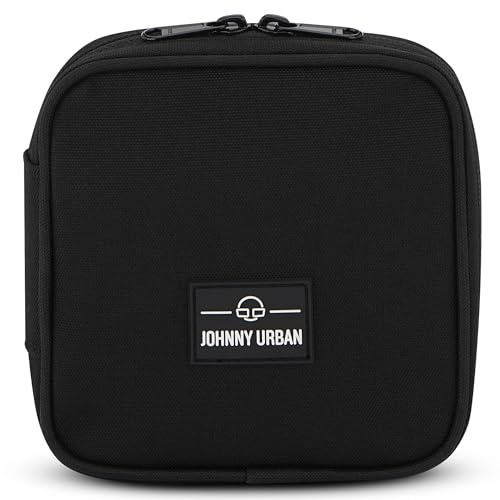 Johnny Urban Kabeltasche Organizer Black - Ted | Stylische Kabel Tasche für Reise & Travel, Tech Case als Zubehör Bag Accessoires, Elektroniktasche