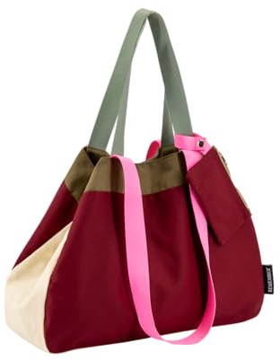Remember Canvas Tasche Emma, B 50 x T 16 x H 36 cm, Baumwolle/Polyester – Robuste Stofftasche aus Canvas, wiederverwendbare Einkaufstasche für Alltag, Shopping oder Freizeit, nachhaltige Tragetasche