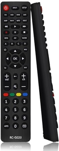 Universalfernbedienung für TV, 8-In-1 Ersatz Universal Fernbedienung für Fernseher für Hisense, Panasonic, Samsung, LG, Sony, Philips, Sharp und mehr, kompatibel mit Allen TV-Marken, Kabelboxen, DVD