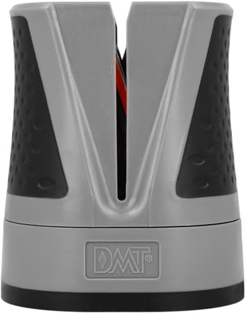 DMT Simple Sharp Diamant Messerschärfer | Messerschleifer für rasiermesserscharfe Klingen mit perfektem Schleifwinkel | Schärft Messer beidseitig mit extraharten Diamant-Schleifsteinen | 20003