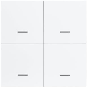 Sirxlevcy Tuya ZigBee Scene Switch 4 Gang Switch 12 Scene Switch Push Button Controller Unterstützt Home Assistant Langlebig