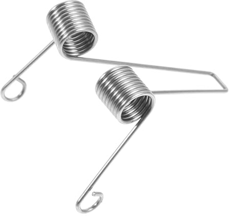 Spuckventilfeder für Posaune und Bassposaune, Ersatzteil aus Stahl | Silberfarbene Stahlfeder, für Bühne und Übung, Klemmen, Geeignet für Bandstudenten und Techniker