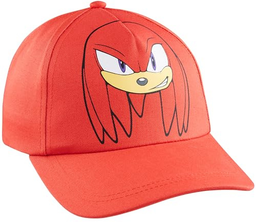 Get Trend Sonic THE Hedgehog Baseball Cap Kinder Jungen Shadow Knuckles Atmungsaktiv Basecap Sonnenhut Gamer Geschenke für Kinder