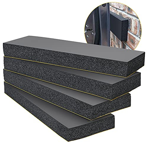 4er Set Garagen Wandschutz Selbstklebend Autotür Wandschutz 3cm Extra Dicker Auto Schutz Garage Türkantenschutz für Ihr Auto,Garagenwand und Parkplatz