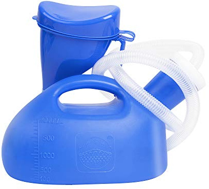 OOCOME Urinflaschen für Männer & Frauen, Unisex Urinflasche Tragbare Reise Urinflaschen Auslaufsicher 2000ml Camping Toiletten für Erwachsene