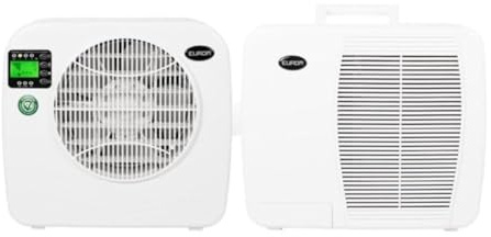 EUROM Split Klimaanlage AC2401 für Wohnwagen, Wohnmobil, Camping, Boot, Bus, Camper, Caravan, Mobilheim | Mobiles Klimagerät mit 2400 BTU | Verbessertes Modell dem legendären Klima AC2400