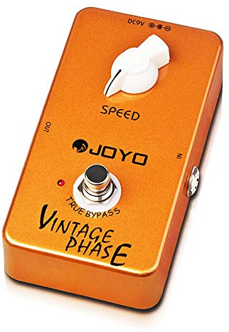 JOYO Vintage Phase Pedal Erzeugt Klassische Phaser-Sounds der 70er Jahre für E-Gitarre True Bypass (JF-06)