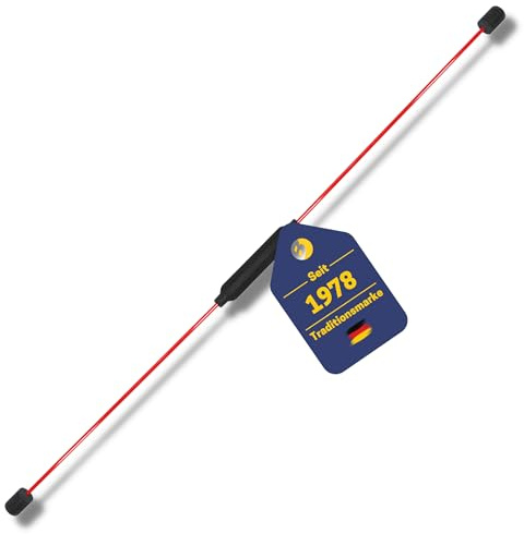 Best Sporting Swing Stick Schwingstab mit Tasche und Trainigsanleitung (Rot)