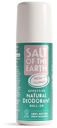 Salt Of The Earth Natürlicher Deo-Roller, Geruchlos, Ohne Parfüm - Vegan, Langanhaltender Schutz, Ohne Tierversuche