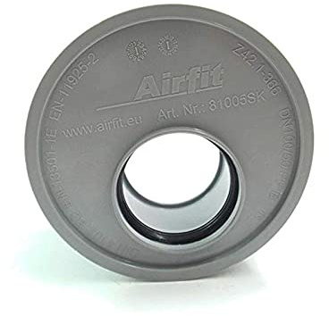 Airfit 81005SK Abwasserreduzierer innen DN 110 x 50 Super kurz für HT Schlauch