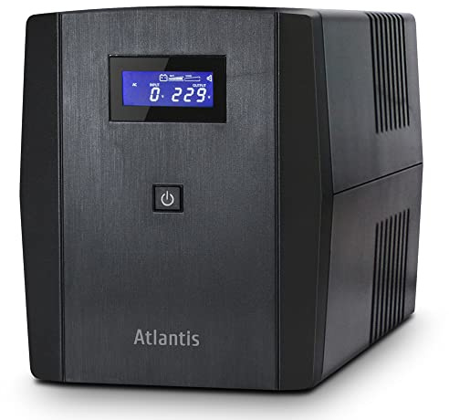 Atlantis Line-Interactive-USV 1200VA/700W mit 2 × 7 Ah | Atlantis Line-Interactive-USV 1200VA/700W mit 2 × 7 Ah