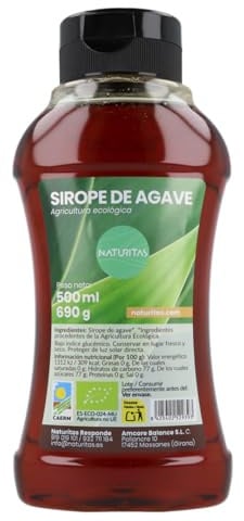 100% reiner Bio-Agavensirup mit Tropfschutz 690 G