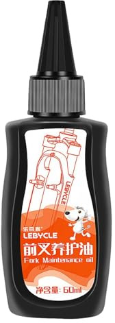 Mountainbike Gabelöl, Vorderradgabel Stoßdämpferöl, Fahrradgabel Aufhängungsschmiermittel mit hoher Temperaturbeständigkeit, 60ml