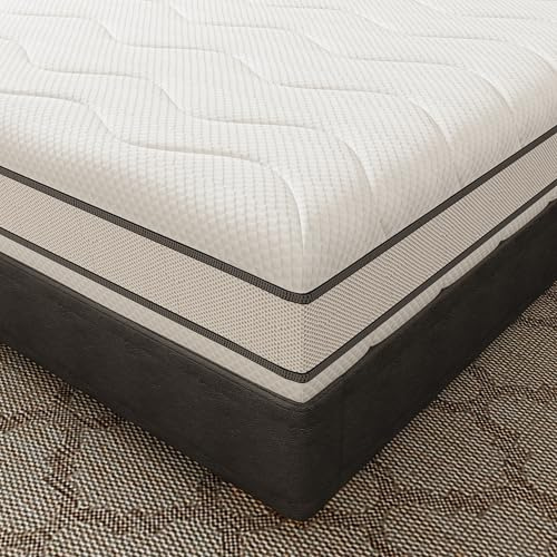 EGOHOME Matratze 140x200 cm H2, 7-Zonen Kaltschaummatratze mit Gel Memory Foam, Höhe 18cm Wendematratze, Rollmatratze 140x200cm Erholsamen Schlaf, Rückenschoner, Öko-TEX Zertifiziert