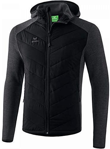 Erima Herren Steppjacke Function (2061903), schwarz, L