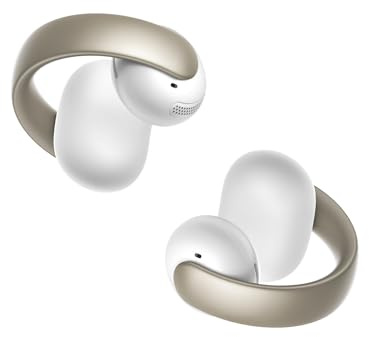 soundcore AeroClip by Anker, Open-Ear Kopfhörer, Bluetooth Earbuds, Open Earbuds, ganztägiger Komfort, 4 KI-gestützte Mikrofone, sicherer Halt, 12mm Treiber, Hi-Res, Open-Ring Design