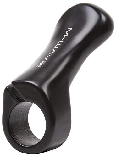 Fahrrad Lenkerzusatzgriff, Aluminium, ergonomisch, für Ø 22,2 mm Lenker, BE Anatom IN von M-WAVE