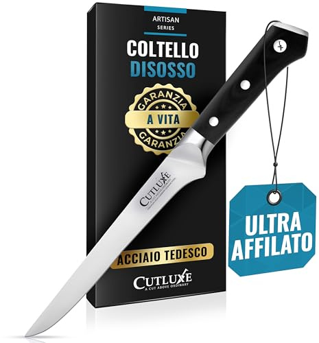 Cutluxe Filetiermesser 15cm – Ausbeinmesser & Fischmesser – Ergonomisches Design & Extrem Scharf