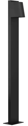 EGLO LED Outdoor Stehlampe Stagnone, Außenlampe Garten | Außenleuchte stehend, Wegeleuchte aus Metall in Schwarz, Lampe außen inkl. GU10 Leuchtmittel, warmweiß, IP54