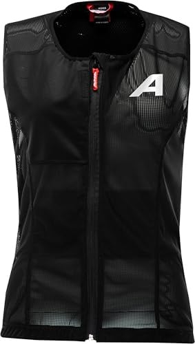 Alpina PROSHIELD Women Vest - Rückenprotektor für Damen - Atmungsaktiv & Individuell Einstellbar, Schwarz, S