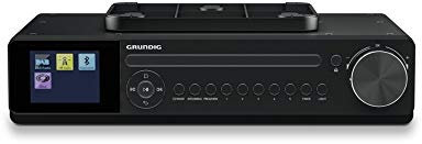 Grundig GKR1050 DKR 2000 BT DAB + CD Küchenradio mit Bluetooth, DAB + Empfang und CD-Player Schwarz