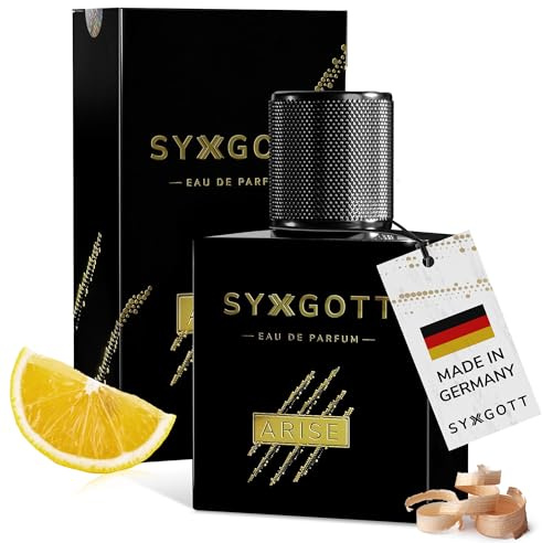 SYXGOTT ARISE Männerparfum mit Pheromon Öl | Eau de Parfum für Herren | Parfumprobe gratis | frisch und fruchtig | perfekter Herbst- & Winterduft