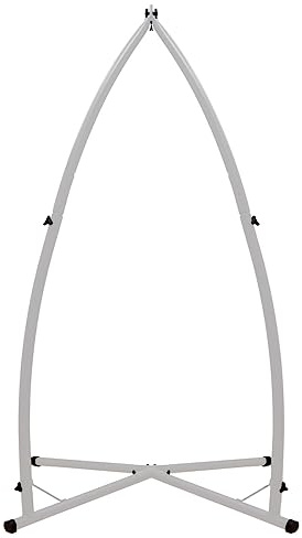 AMANKA Hängesessel Gestell Outdoor 120 kg - 215cm Stahlrohr Ständer für Hängesitz Halterung Schaukelgestell Metall Gestell für Federwiege Gestell Hängesessel Ständer für Hängestuhl Camping Zubehör