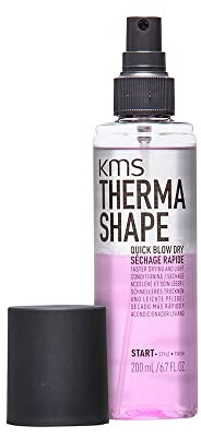 KMS THERMASHAPE Quick Blow Dry Spray für schnelles Trocknen und leichte Pflege, 200 ml