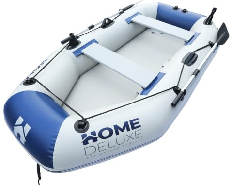 Home Deluxe - Schlauchboot Pike Material: strapazierfähiges PVC I Beiboot, Motorboot, Ruderboot - Variantenauswahl