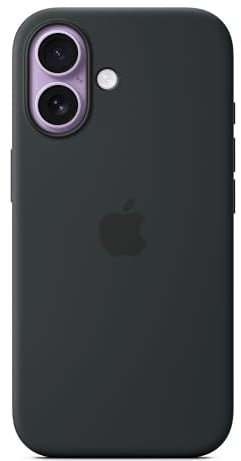 Apple iPhone 17 Silikon Case mit MagSafe - Schwarz ​​​​​​​