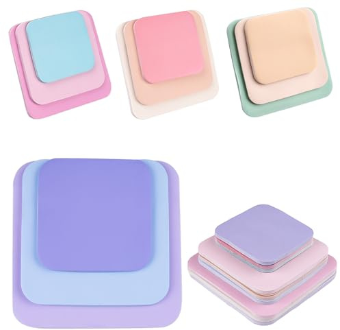 Sticky Notes, Pastell Haftnotizen Klebezettel, Klebezettel Klein, Notizzettel Klebend, Selbstklebende Notizzettel zum Hervorheben, Kleine Zettel Bunt für Büro Zuhause Schule Sitzung
