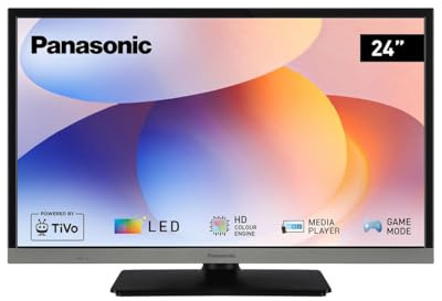 Panasonic TB-24S40AEZ, S40 Serie 24 Zoll HD LED Smart TV, 2024, TiVo, Google- und Alexa-Sprachsteuerung, Gaming-Modus, Media Player, HDR, HDMI, WLAN, für EIN außergewöhnliches visuelles Erlebnis