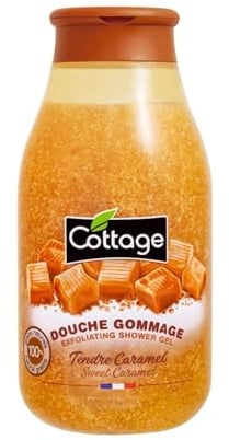 Cottage - Dusche Weiche Scrub Caramel Peeling Körner 100% natürlich 1 Einheit - 270 ml