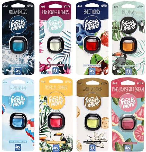 Fresh & More Auto-Lufterfrischer Clips Mix Pack (6er Pack) 4ml