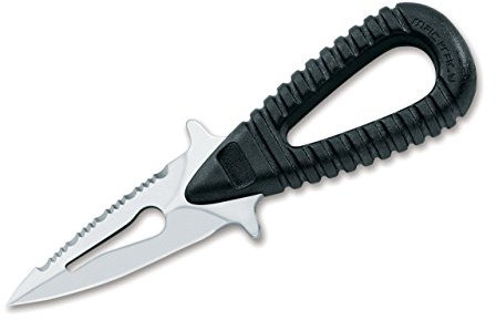 MAC 02MS011 Erwachsene MICROSUB Race Tauchermesser, schwarz, OneSize
