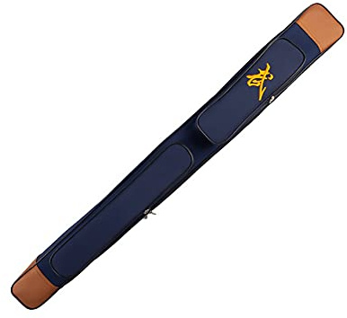 GOONSDS Schwerttasche Double Layer - Tragende multifunktionale Waffentasche für Kampfkünste Kung Fu Taichi Schwert,Blau,100