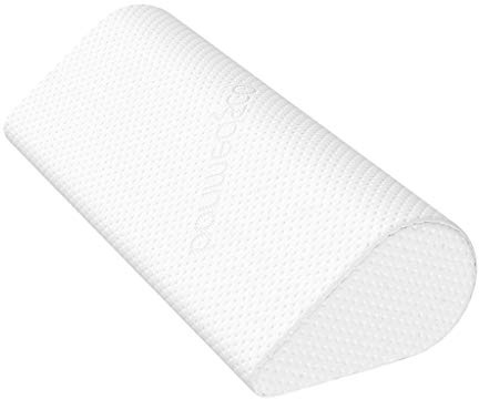 bonmedico Nackenkissen Memory Foam – Extra weich & bequem für besseren Schlaf – 12x20x50 cm Nackenrolle – waschbarer Bezug, ergonomisches Schlafkissen