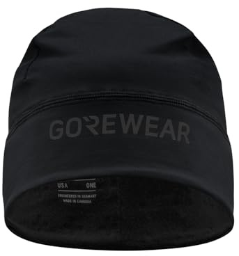 GORE WEAR Unisex Essence Thermo Beanie-Mütze, Schwarz, Einheitsgröße EU