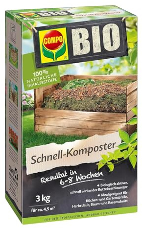 COMPO BIO Schnell-Komposter, Kompostbeschleuniger, 3 kg