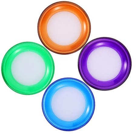 UKCOCO 4 Stück Fingerbefeuchtungsschwämme Fingerspitzenbefeuchter Aus Robustem Material Mit Praktischem Design Zum Geldzählen Bürobedarf Finanzexperten