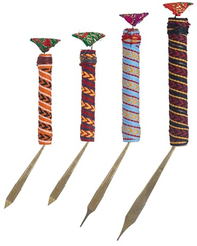 Set der 5 Kiefer Jude 's Mouth Harp Lippen Twanger Dan Moi Hmong Vietnam 5DM