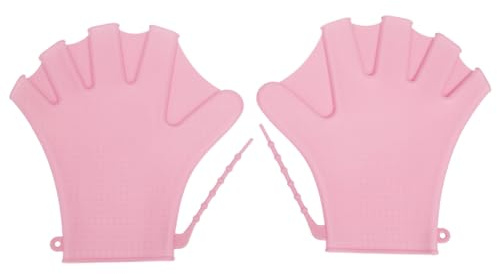 Baluue 1paar Verstellbare Schwimmhandschuhe Aus Silikon Für Wasserfitness Geeignet Für Schwimmen Surfen Und Tauchen Langlebig Und rutschfest