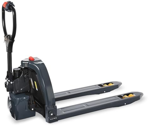 HEMMDAL Elektro-Hubwagen PTE | 1.500 kg Tragkraft | 1.150 mm Gabellänge | Lithium-Ionen-Batterie 24 V / 20 Ah | 4 h Ladezeit | mit externem Ladegerät | ideales Einstiegsgerät | Hubwagen elektrisch