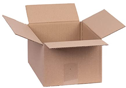 smiley pack 25x Faltkartons 300 x 200 x 150 mm – braune Versandkartons– stabile Verpackungskartons, Pappkartons, Versandboxen, Versandschachtel, Kartons für Paket & Päckchen (25 Stück)