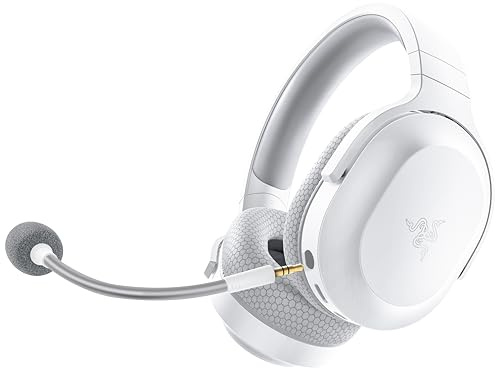 Razer Barracuda X - Kabelloses Multiplattform-Headset für Gaming und Mobile Geräte (SmartSwitch Dual Wireless, Triforce 40mm, Mikrofon mit Nierencharakteristik, 50h Akku, USB-C) Mercury Weiß