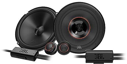 JBL Club Gen3 64C 6.5'' (16cm) Lautsprecher Compo-Satz, Schwarz | 70 W RMS / 210 W max., 92 dB, 3 Ohm, 55 Hz - 20 kHz - 2-Wege-System - Seidenkalottenhochtöner - externer Frequenzgang