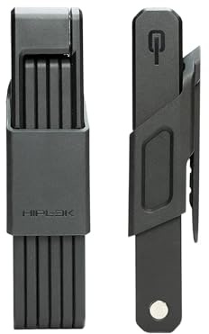 Hiplok SWITCH, Faltschloss, Unisex, ALL BLACK, LxB: 2,7cm x 90cm