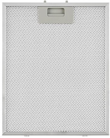 Klarstein Aluminium-Fettfilter Austauschfilter für Dunstabzugshauben (26 x 32 cm, Klickverschluss, Aluminium) silber