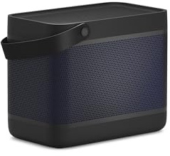 Bang & Olufsen Beolit 20 Tragbarer Bluetooth Lautsprecher - Black | 360-Grad-Sound, Leistungsstarker Wireless Speaker, Für Zuhause und Outdoor, Integrierte Qi-Ladestation für Smartphones